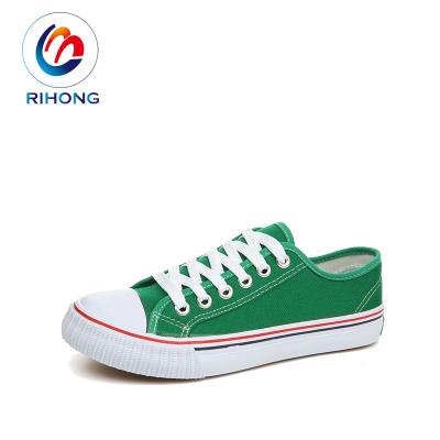 China Wholesale Cheap Wholesale Rubber Men's High Top Injection Canvas Shoes Lace Up for sale