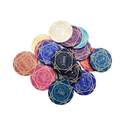 China Customized ceramic poker chip casino poker chip gambling chip for sale