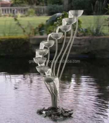 China Best garden price stainless steel fountain stainless steel water fountain for garden for sale