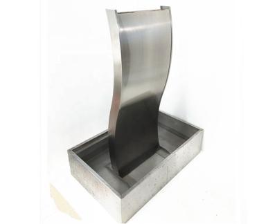 China Outdoor Indoor Stainless Steel Garden Water Fountain Water Feature For Home Decoration for sale