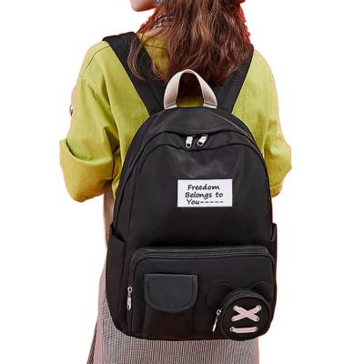 China Waterproof schoolbag for female students girl satchel large capacity waterproof backpack for high school students for sale