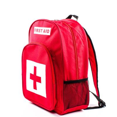 China Waterproof Woman Backpack Travel First Aid Bag Empty Bag Outdoor Emergency Rescue Medical Supplies Backpack for sale