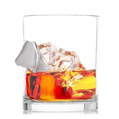 China Glued Glass With Items You Want Real 0.308 270ml Hand Blown Bullet Whiskey Incorporated Original Glasses For Gift for sale