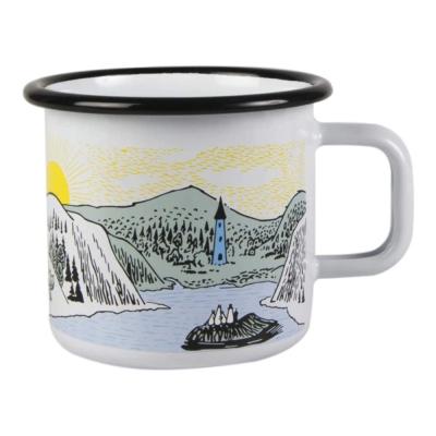 China Sustainable 8oz enamel looks speckled sublimation ceramic camping ceram enamel mug for sale for sale