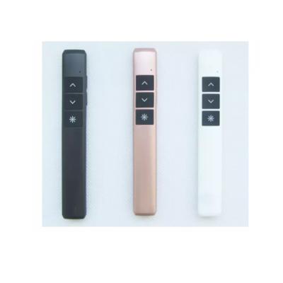 China Promotional Pen High Quality 2.4GHz Laser Indicator 2.4GHz Wireless Red Powerful Laser Pen Presenter PPT for sale