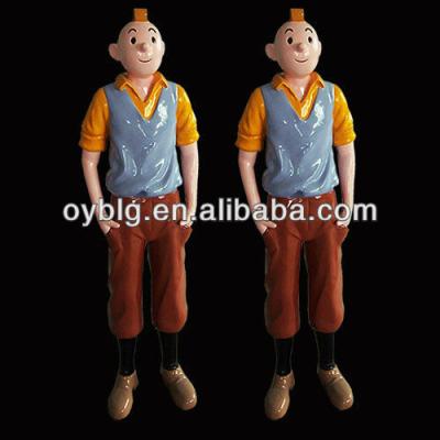 China Durability And Corrosion Resistance Fiberglass Figure Human Sculpture , Life Size Display Figure For Expo for sale