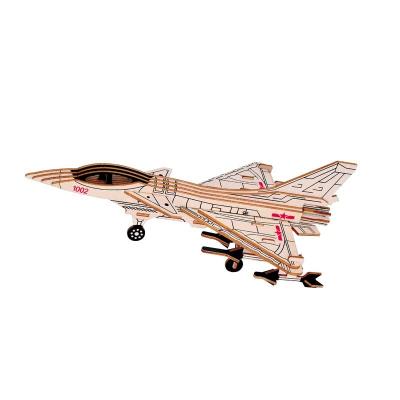 China Wooden Puzzle Models Cheap and High Quality Diy Plane Toys 3d Kits Custom Made Jigsaw Puzzle Direct from DIY TOY Factory for Adult and Kids for sale