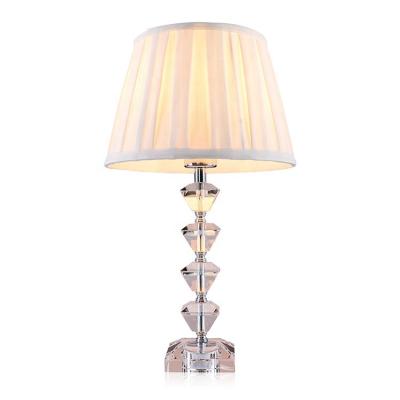 China Modern best design decorative table lamp for hotel beautiful and luxury for bedroom crystal table lamp for sale