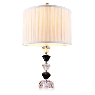 China Living Room Ornament Eco-friendly Practical Bedroom The Head Bed Lamp Crystal Table Lamp Of A Beautiful for sale