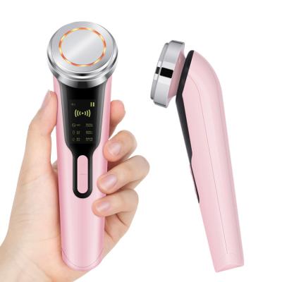 China Skin tightening new EMS beauty equipment multifunctional electric importing facial machine for face care for sale