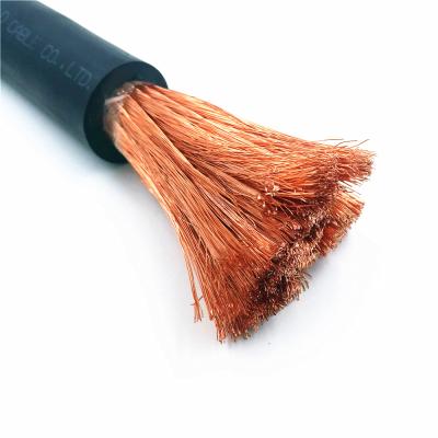 China 16mm2 600v industrial rubber copper welding cable for sale