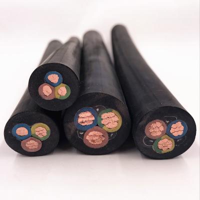 China Electrical Wire 16mm 25mm Marine Cu PVC Flat Wire Aluminum Underwater Cables for sale