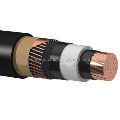 China N2XS2Y Construction / Industrial / Mining / Overhead / Underground Water Blocking Copper Wire 6/10kv Tape Tested Copper CWS CTS Power Cable for sale