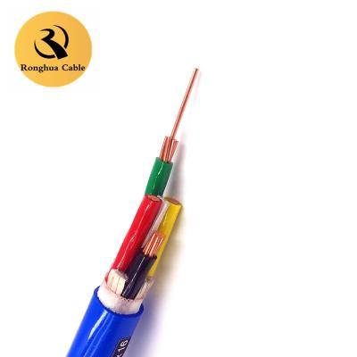 China ZR VV Industrial Power Cable 4*2.5mm2 PVC Insulated Flame Retardant PVC Sheath Cable for sale