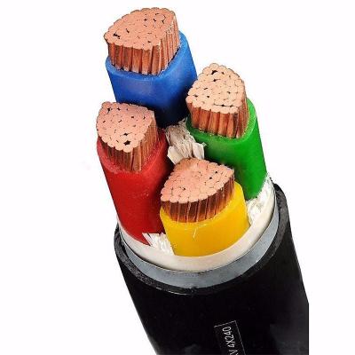 China YJV22 Underground Electric Power Cable 0.6/1KV 3x240+1x120 MM2 Cu conductor/XLPE/PVC/STA/PVC Cable for sale