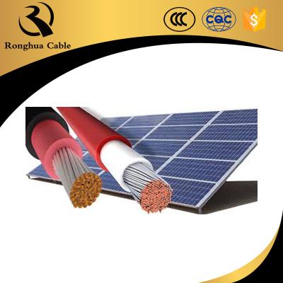 China Thermal Resistance 2.5mm2 4mm2 6mm2 10mm2 Ronghua Solar PV Cables for sale