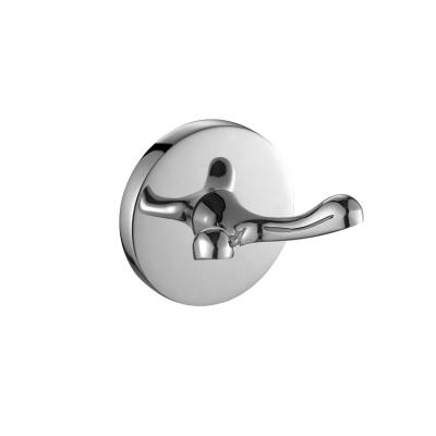 China Wall Mounted Zinc Bathroom Hotel Robe Accessory Hook for sale