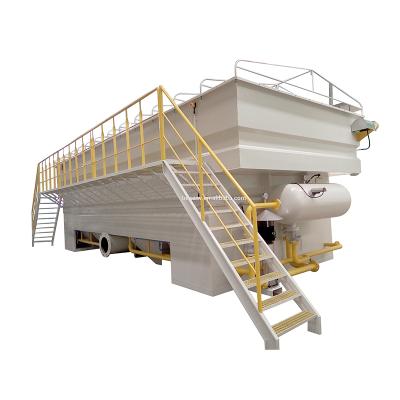 China Oil Water Treatment Air Flotation Dissolved Tank DAF System Price For Industrial Oil Water Treatment for sale