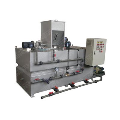 China Sewage Treatment Continuous Flow Polymer Preparation Unit For Polymer Preparation System for sale