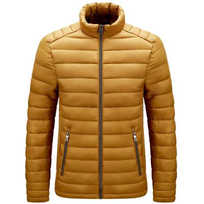 China 2022 Waterproof Men Jacket Long Warm Padded Winter Coat Men Bubble Stripper Jacket Plus Size Outdoor Wear Coat for sale