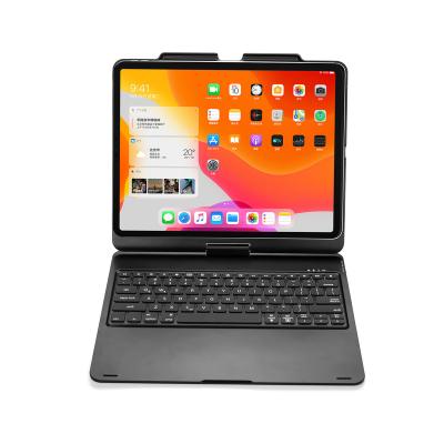 China Ultre Slim Plastic SCISSOR Flip Wireless Keyboard Case For iPad Pro 12.9 With Backlight for sale