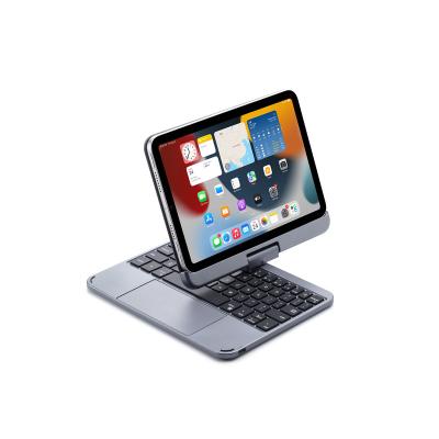 China SCISSOR 2022 New magnetic magic style backlit keys wireless keyboard case for ipad mini 6 8.3 inch ABS material for sale