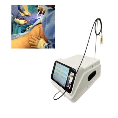 China Skin Tightening 980 1470 Nm Laser Laser Liposuction Endolift Surgical Laser For Face Double Chin Lifting for sale