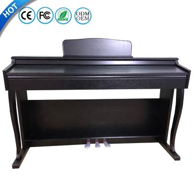 China Digitally Used Straight Electronic Piano Acoustic Piano Keyboard 88 Key for sale