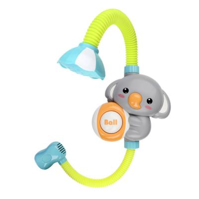 China 360 Shower Head Battery Operated Automatic Electric Baby Bath Toy Elephant Bath Water Pump Adjustable Eco-Friendly Sprinkler (Not Included) for sale