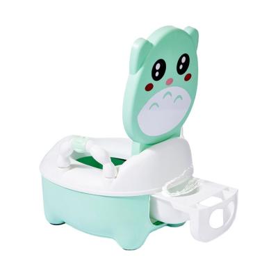 China Portable Toliet Trainer Toddler Travel Baby Potty Cartoon Shaped Toilet Training Baby Potty for sale