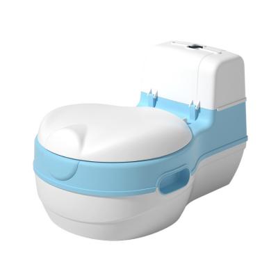 China Eco-friendly Plastic Non-slip Realistic Toilet Seat Toliet Trainer Baby Potty Chair Baby Potty Training for sale