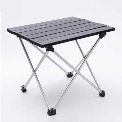 China Modern outdoor aluminum folding portable table lightweight camping tables small, beach table for sand for sale