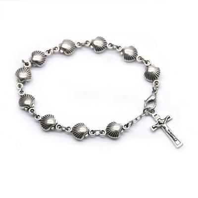 China Male And Female Fine Jewelry Shell Bracelet Alloy Rosary Bracelet Prayer BeadsRings for sale