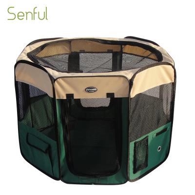 China Senful Excellent Quality Sustainable Pet Pen Pen Acrylic Playpen for sale