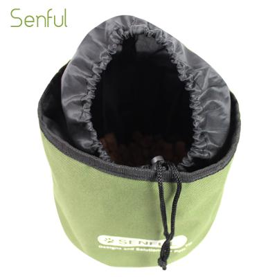 China Travel Sustainable Pet Collapsible Oxford Cloth Food Bowl for sale