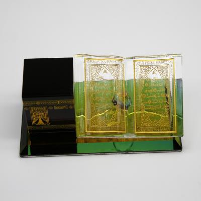 China China Crystal Islamic Muslim Gift Eid Gifts Souvenir Quran Arabic Kaaba for sale