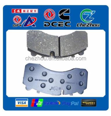 China DFM Dongfeng Ceramic Truck Parts Brake Pad For Sale 3501DA06-040 for sale