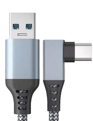 China Multi Function Data Transfer Fast Charging Aluminum 3A 20V 60W USB Cable A To Type C Cable High Speed ​​Type C Data Syncing USB Cable 3M for sale