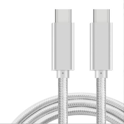 China Amazone PD100W 20GbpsTransfer Quality High Speed ​​USB-c Charging Cable Gen2 Cable USB 3.1 Nylon Braided Type c to c Cable For Laptop Computer for sale