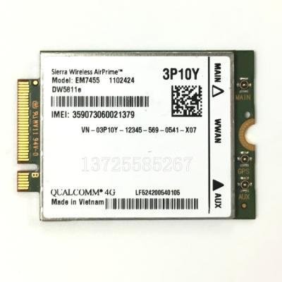 China EM7455 DW5811e 4G LTE WWAN card lte module NGFF LAPTOP Sierra Quad-band HSDPA/UMTS/HSPA+ GPRS/EDGE/GPS for sale