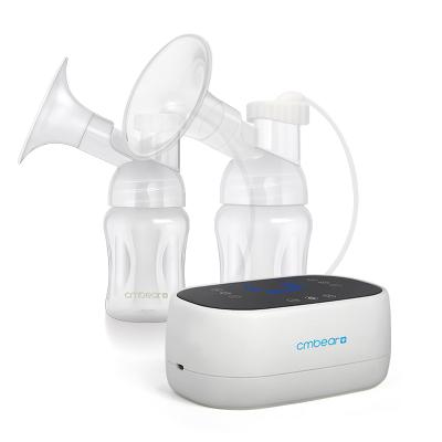 China BPA Free Cmbear 2021 New Dual Motors Electric Portable Breast Pump Cups for sale