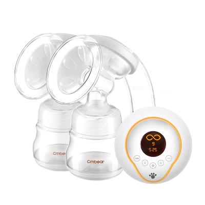 China BPA Free Double Breast Pump Electric Women's Milk Pump LCD Pump Breastfeeding Machine for sale