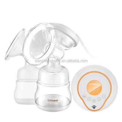 China Cmbear BPA Free Automatic Electric Breast Pumps Clamp Automatic Pump Silicon Massage Suction Pump CE Certificate Electric Control Accepted for sale