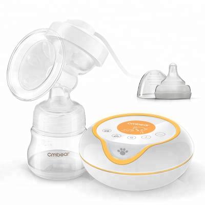 China BPA Free Best Design USB Popular Lightweight Electric Breast Pump Machine With Soft Massage Pad for sale