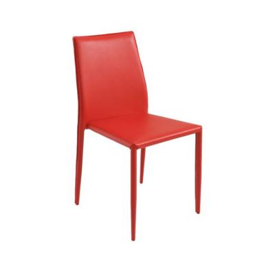 China Other Cheap Price Metal Frame Legs Fabric Dining Chairs for sale