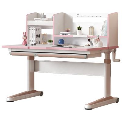 China Modern Wooden Kids Table Ergonomic Height Adjustable Study Table For Kids Bedroom Furniture for sale