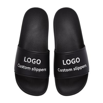 China Fashion Trend Flip Flops Rubber Slides For Men Custom Logo Slides For Men Mens Sandal Slides for sale