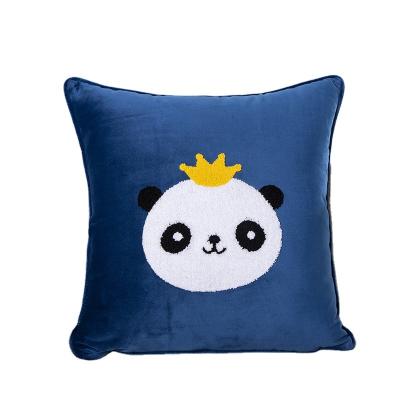 China Velvet Embroidery Pillow Decorative Scatter Folded Picassov Empty Pillow Cushion Covers for sale