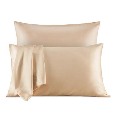 China 100% Pure Luxury Pure Folded Hair And Skin Friendly Mulberry Silk Pillow Case Box With Envelope Closure for sale