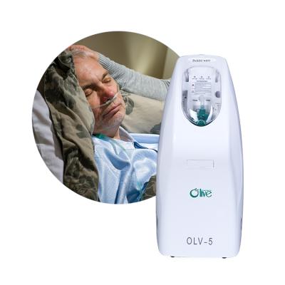 China Philippine Market Best-selling OLV-5W (Olive9) High Purity Oxygen Portable Concentrator for sale